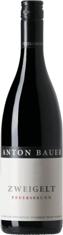 12,95 € Envío gratis | Vino tinto Anton Bauer Feuersbrunn Seco D.A.C. Wagram Carolina del Norte Austria Zweigelt Botella 75 cl