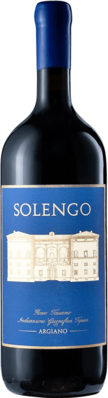 306,95 € Free Shipping | Red Wine Argiano Solengo I.G.T. Toscana Tuscany Italy Merlot, Cabernet Sauvignon, Sangiovese, Petit Verdot Jéroboam-Double Magnum Bottle 3 L
