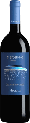 27,95 € 免费送货 | 红酒 Argiolas Is Solinas 预订 D.O.C. Carignano del Sulcis Cerdeña 意大利 瓶子 75 cl