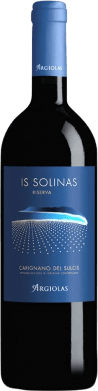 27,95 € Kostenloser Versand | Rotwein Argiolas Is Solinas Reserve D.O.C. Carignano del Sulcis Cerdeña Italien Flasche 75 cl