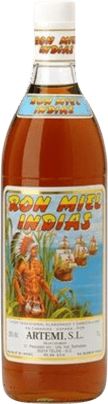 23,95 € 送料無料 | ラム Artemi Miel Indias D.O. Gran Canaria カナリア諸島 スペイン ボトル 1 L