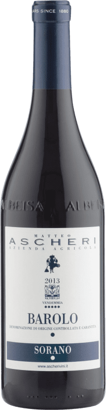 43,95 € Kostenloser Versand | Rotwein Ascheri D.O.C.G. Barolo Piemont Italien Nebbiolo Flasche 75 cl