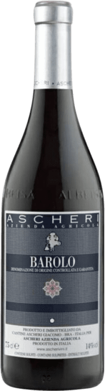 42,95 € Kostenloser Versand | Rotwein Ascheri D.O.C.G. Barolo Piemont Italien Nebbiolo Flasche 75 cl