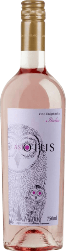 10,95 € Kostenloser Versand | Roséwein Asio Otus Rosato Italien Merlot, Sangiovese, Negroamaro Flasche 75 cl