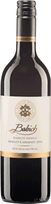 19,95 € 送料無料 | 赤ワイン Babich Gimblett Gravels Merlot Cabernet I.G. Hawkes Bay Hawke's Bay ニュージーランド Merlot, Cabernet ボトル 75 cl