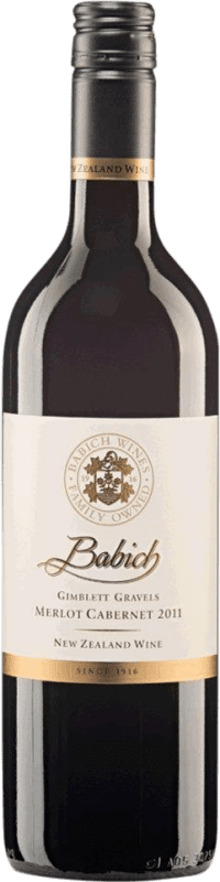 15,95 € Envoi gratuit | Vin Rouge Babich Gimblett Gravels Merlot Cabernet I.G. Hawkes Bay Hawke's Bay Nouvelle-Zélande Merlot, Cabernet Sauvignon Bouteille 75 cl