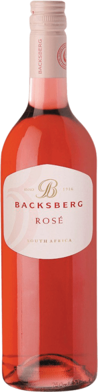 11,95 € 免费送货 | 玫瑰酒 Backsberg Rosé W.O. Paarl Coastal Region 南非 Grenache, Carignan, Nebbiolo 瓶子 75 cl