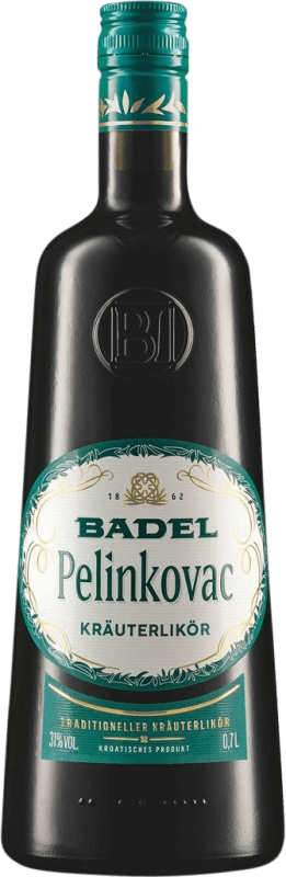 16,95 € 免费送货 | 利口酒 Badel 1862 Pelinkovac Gorki 克罗地亚 瓶子 70 cl