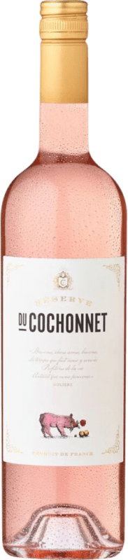 10,95 € 免费送货 | 桃红葡萄酒 Le Cochonnet Rosé — 桃红葡萄酒 珍藏 I.G.P. Vin de Pays Languedoc 朗格多克 - 鲁西荣 法国 Garnacha — 歌海娜 75 cl