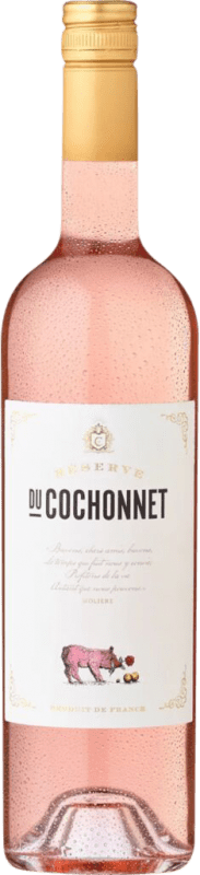 6,95 € Kostenloser Versand | Rosé-Wein Le Cochonnet Rosé Reserve I.G.P. Vin de Pays Languedoc Languedoc-Roussillon Frankreich Grenache Flasche 75 cl