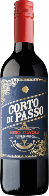9,95 € Envoi gratuit | Vin Rouge Baglio Curatolo Corto di Passo Appassimento D.O.C. Sicilia Sicile Italie Nero d'Avola 75 cl