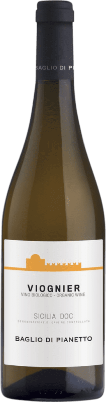 10,95 € 送料無料 | 白ワイン Baglio di Pianetto D.O.C. Sicilia シチリア島 イタリア Viognier ボトル 75 cl