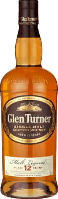 36,95 € Envío gratis | Whisky Single Malt Bardinet Glen Turner Master Gran Reserva Reino Unido 12 Años Botella 70 cl