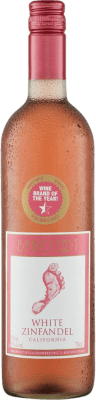 8,95 € Kostenloser Versand | Rosé-Wein Barefoot White I.G. California Kalifornien Argentinien Zinfandel Flasche 75 cl