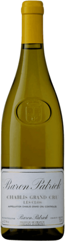 77,95 € Envoi gratuit | Vin Blanc Baron Patrick Les Clos Grand Cru A.O.C. Chablis Bourgogne France Chardonnay Bouteille 75 cl