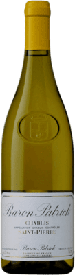 44,95 € 免费送货 | 白酒 Baron Patrick Saint Pierre A.O.C. Chablis 勃艮第 法国 Chardonnay 瓶子 75 cl