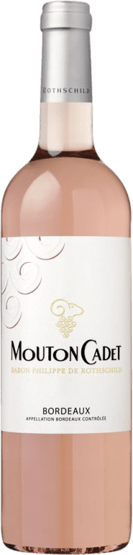 13,95 € Free Shipping | Rosé wine Philippe de Rothschild Mouton Cadet Rosé A.O.C. Bordeaux Bordeaux France Merlot, Cabernet Sauvignon, Cabernet Franc Bottle 75 cl