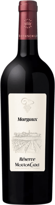 37,95 € Kostenloser Versand | Rotwein Philippe de Rothschild Mouton Cadet Reserve A.O.C. Margaux Bordeaux Frankreich Cabernet Sauvignon Flasche 75 cl