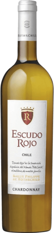 17,95 € 送料無料 | 白ワイン Philippe de Rothschild Escudo Rojo I.G. Valle de Casablanca チリ Chardonnay ボトル 75 cl