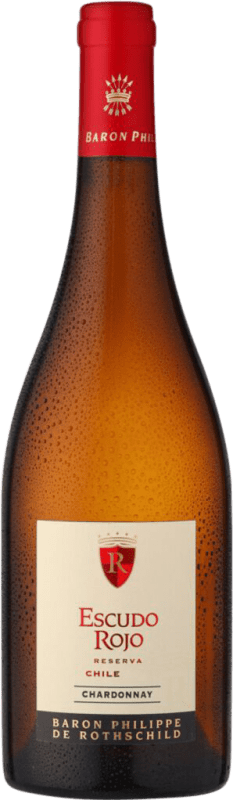 17,95 € Kostenloser Versand | Weißwein Philippe de Rothschild Escudo Rojo I.G. Valle de Casablanca Chile Chardonnay 75 cl