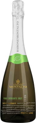 8,95 € 送料無料 | 白スパークリングワイン Barone Montalto Spumante Brut イタリア ボトル 75 cl