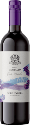 8,95 € 免费送货 | 红酒 Barone Montalto D.O.C. Sicilia 西西里岛 意大利 Nero d'Avola 瓶子 75 cl