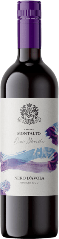 7,95 € Envoi gratuit | Vin Rouge Barone Montalto D.O.C. Sicilia Sicile Italie Nero d'Avola 75 cl