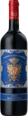 25,95 € 免费送货 | 红酒 Barone Ricasoli Rocca Guicciarda 预订 D.O.C.G. Chianti Classico 意大利 瓶子 75 cl