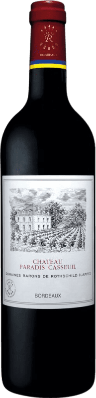 15,95 € Envio grátis | Vinho tinto Château Lafite-Rothschild Château Paradis Casseuil A.O.C. Bordeaux Bordeaux França Merlot, Cabernet Sauvignon, Cabernet Franc Garrafa 75 cl