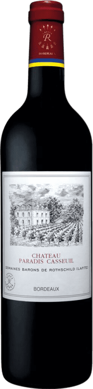 24,95 € Spedizione Gratuita | Vino rosso Château Lafite-Rothschild Château Paradis Casseuil A.O.C. Bordeaux bordò Francia Merlot, Cabernet Sauvignon, Cabernet Franc Bottiglia 75 cl