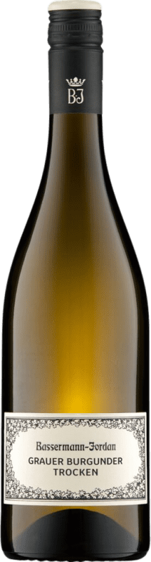 15,95 € Envio grátis | Vinho branco Dr. Von Basserman-Jordan Seco Q.b.A. Pfälz Pfälz Alemanha Pinot Cinza Garrafa 75 cl