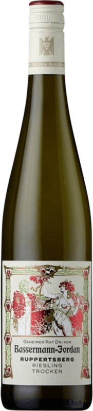 14,95 € Spedizione Gratuita | Vino bianco Dr. Von Basserman-Jordan Ruppertsberg Q.b.A. Pfälz PFALZ Germania Riesling Bottiglia 75 cl