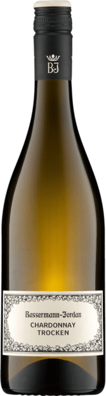 12,95 € Envío gratis | Vino blanco Dr. Von Basserman-Jordan Seco Q.b.A. Pfälz Pfälz Alemania Chardonnay Botella 75 cl