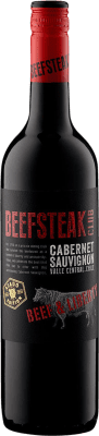 10,95 € 免费送货 | 红酒 Beefsteak Club Beef & Liberty 英国 Cabernet Sauvignon 瓶子 75 cl