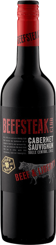 9,95 € Бесплатная доставка | Красное вино Beefsteak Club Beef & Liberty Объединенное Королевство Cabernet Sauvignon — Каберне Совиньон Бутылка 75 cl