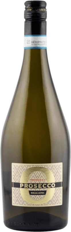 15,95 € Envío gratis | Espumoso blanco Bella Aura Oro Frizzante I.G.T. Treviso Venecia Italia Glera Botella 75 cl