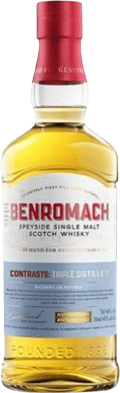 65,95 € 送料無料 | ウイスキーシングルモルト Benromach Contrasts Triple Distilled スペイサイド イギリス ボトル 70 cl