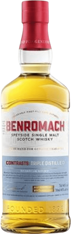 74,95 € Envoi gratuit | Whisky Single Malt Benromach Contrasts Speyside Royaume-Uni 70 cl
