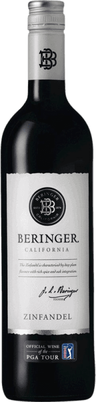 10,95 € Envio grátis | Vinho tinto Beringer Classic I.G. California California Estados Unidos Zinfandel Garrafa 75 cl