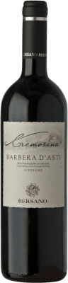 28,95 € Kostenloser Versand | Rotwein Bersano Cremosina Superiore D.O.C. Barbera d'Asti Piemont Italien Barbera Flasche 75 cl