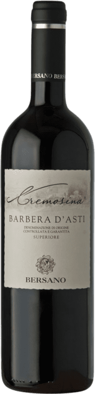 28,95 € Free Shipping | Red wine Bersano Cremosina Superiore D.O.C. Barbera d'Asti Piemonte Italy Barbera Bottle 75 cl