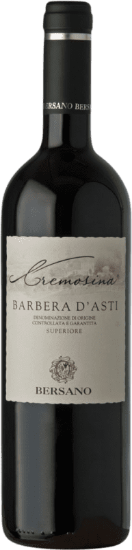 29,95 € Spedizione Gratuita | Vino Rosso Bersano Cremosina Superiore D.O.C. Barbera d'Asti Piemonte Italia Barbera 75 cl