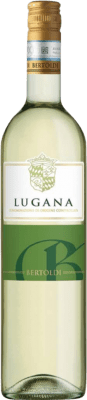 17,95 € Envio grátis | Vinho Branco Bertoldi D.O.C. Lugana Lombardia Itália Trebbiano 75 cl