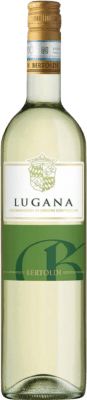 15,95 € Envio grátis | Vinho branco Bertoldi D.O.C. Lugana Lombardia Itália Trebbiano di Lugana Garrafa 75 cl