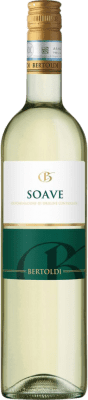 9,95 € Бесплатная доставка | Белое вино Bertoldi D.O.C. Soave Venecia Италия Nebbiolo, Garganega бутылка 75 cl