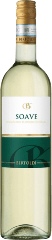 7,95 € Бесплатная доставка | Белое вино Bertoldi D.O.C. Soave Venecia Италия Nebbiolo, Garganega бутылка 75 cl