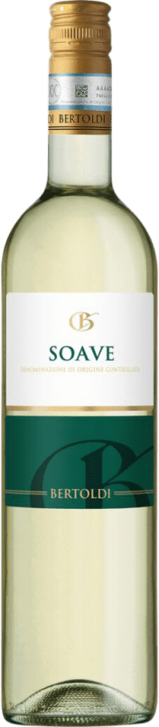 8,95 € Бесплатная доставка | Белое вино Bertoldi D.O.C. Soave Venecia Италия Nebbiolo, Garganega бутылка 75 cl