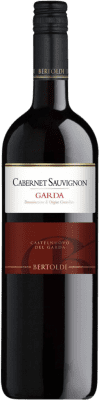 9,95 € Spedizione Gratuita | Vino Rosso Bertoldi D.O.C. Garda Venecia Italia Cabernet Sauvignon 75 cl