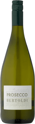 9,95 € Kostenloser Versand | Weißer Sekt Bertoldi Frizzante I.G.T. Treviso Venecia Italien Glera Flasche 75 cl