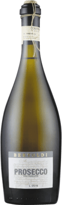 10,95 € Бесплатная доставка | Белое игристое Bertoldi Frizzante D.O.C. Prosecco Venecia Италия Glera бутылка 75 cl